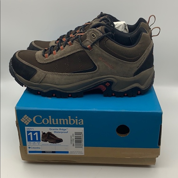 columbia granite ridge men's waterproof boots